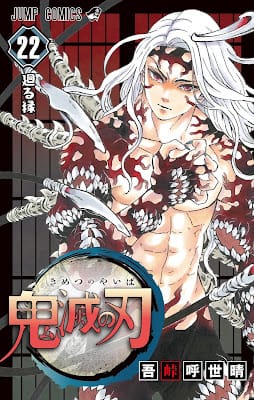 鬼滅の刃 コミック 第22巻 表紙 吾峠呼世晴 Koyoharu Gotoge Demon Slayer Volumes