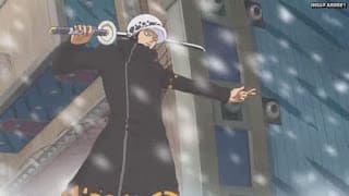 ワンピースアニメ パンクハザード編 587話 トラファルガー・ロー かっこいい トラ男 Trafalgar Law | ONE PIECE Episode 587