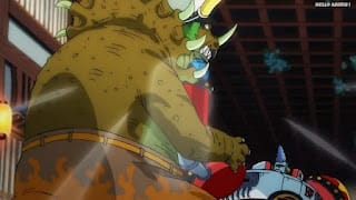 ワンピースアニメ 1019話 ササキ SASAKI CV.ボルケーノ太田 | ONE PIECE Episode 1019