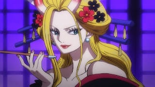 ワンピースアニメ 百獣海賊団 飛び六胞 ブラックマリア Black Maria Beasts Pirates Tobiroppo ONE PIECE