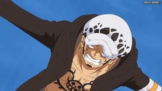 ワンピースアニメ ドレスローザ編 707話 トラファルガー・ロー かっこいい トラ男 Trafalgar Law | ONE PIECE Episode 707