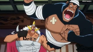 ワンピースアニメ 1019話 真打ち ブリスコラ Briscola CV.間宮康弘 | ONE PIECE Episode 1019