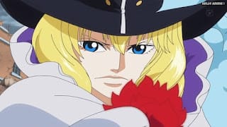 ワンピースアニメ ドレスローザ編 707話 キャベンディッシュ かっこいい Cavendish CV.石田彰 | ONE PIECE Episode 707