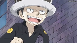 ワンピースアニメ ドレスローザ編 703話 トラファルガー・ロー 幼少期 かわいい CV.神谷浩史 Trafalgar Law | ONE PIECE Episode 703