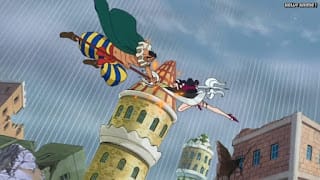 ワンピースアニメ ドレスローザ編 707話 サイ ベビー5 | ONE PIECE Episode 707