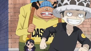 ワンピースアニメ ドレスローザ編 703話 トラファルガー・ロー 幼少期 かわいい CV.神谷浩史 Trafalgar Law | ONE PIECE Episode 703