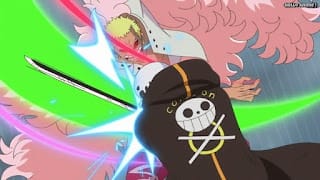 ワンピースアニメ ドレスローザ編 707話 ドフラミンゴ ドフィ DonQuixote Doflamingo | ONE PIECE Episode 707
