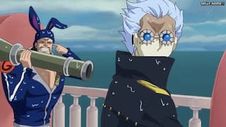 ワンピースアニメ ドレスローザ編 703話 グラディウス ラオG | ONE PIECE Episode 703