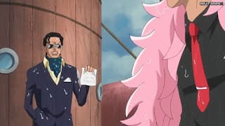 ワンピースアニメ ドレスローザ編 703話 セニョール・ピンク | ONE PIECE Episode 703