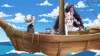 ワンピースアニメ ドレスローザ編 703話 コラソン ロシナンテ Rosinante | ONE PIECE Episode 703
