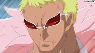 ワンピースアニメ ドレスローザ編 708話 ドフラミンゴ ドフィ DonQuixote Doflamingo | ONE PIECE Episode 708