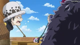 ワンピースアニメ ドレスローザ編 703話 トラファルガー・ロー 幼少期 かわいい CV.神谷浩史 Trafalgar Law | ONE PIECE Episode 703