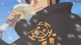 ワンピースアニメ パンクハザード編 587話 トラファルガー・ロー かっこいい トラ男 Trafalgar Law | ONE PIECE Episode 587