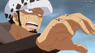 ワンピースアニメ ドレスローザ編 708話 トラファルガー・ロー かっこいい トラ男 Trafalgar Law | ONE PIECE Episode 708