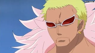 ワンピースアニメ ドレスローザ編 708話 ドフラミンゴ ドフィ DonQuixote Doflamingo | ONE PIECE Episode 708