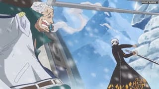 ワンピースアニメ パンクハザード編 587話 トラファルガー・ロー かっこいい トラ男 Trafalgar Law | ONE PIECE Episode 587