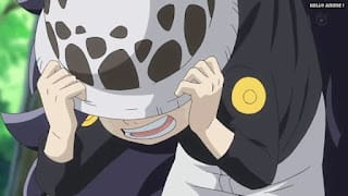 ワンピースアニメ ドレスローザ編 703話 トラファルガー・ロー 幼少期 かわいい CV.神谷浩史 Trafalgar Law | ONE PIECE Episode 703