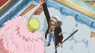 ワンピースアニメ ドレスローザ編 708話 トラファルガー・ロー ドフラミンゴ | ONE PIECE Episode 708