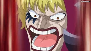 ワンピースアニメ ドレスローザ編 703話 コラソン ロシナンテ Rosinante | ONE PIECE Episode 703