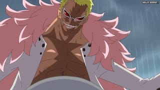 ワンピースアニメ ドレスローザ編 708話 ドフラミンゴ ドフィ DonQuixote Doflamingo | ONE PIECE Episode 708