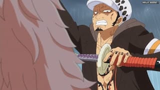ワンピースアニメ ドレスローザ編 708話 トラファルガー・ロー かっこいい トラ男 Trafalgar Law | ONE PIECE Episode 708