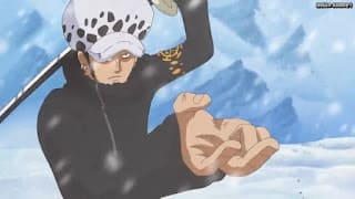 ワンピースアニメ パンクハザード編 587話 トラファルガー・ロー かっこいい トラ男 Trafalgar Law | ONE PIECE Episode 587