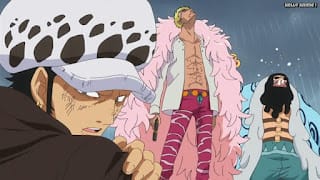 ワンピースアニメ ドレスローザ編 708話 トラファルガー・ロー 右腕 切断 トラ男 Trafalgar Law | ONE PIECE Episode 708