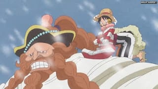 ワンピースアニメ パンクハザード編 587話 ルフィ 茶ひげ | ONE PIECE Episode 587