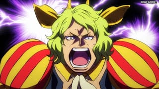 ワンピースアニメ 1019話 百獣海賊団 真打ち ハムレット CV.竹内良太 | ONE PIECE Episode 1019