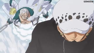 ワンピースアニメ パンクハザード編 587話 トラファルガー・ロー かっこいい トラ男 Trafalgar Law | ONE PIECE Episode 587