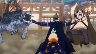 ワンピースアニメ 1019話 X・ドレーク X. DRAKE CV.竹本英史 | ONE PIECE Episode 1019