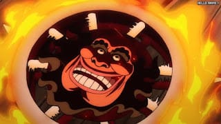 ワンピースアニメ 1043話 ブラックマリア部下 輪入道 Wanyudo ONE PIECE Episode 1043