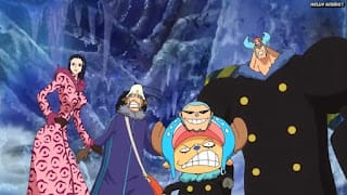 ワンピースアニメ パンクハザード編 591話 チョッパーフランキー chopper franky face | ONE PIECE Episode 591