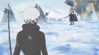 ワンピースアニメ パンクハザード編 587話 ロー スモーカー | ONE PIECE Episode 587