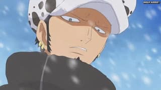 ワンピースアニメ パンクハザード編 587話 トラファルガー・ロー かっこいい トラ男 Trafalgar Law | ONE PIECE Episode 587