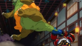ワンピースアニメ 1019話 ササキ SASAKI CV.ボルケーノ太田 | ONE PIECE Episode 1019