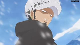ワンピースアニメ パンクハザード編 587話 トラファルガー・ロー かっこいい トラ男 Trafalgar Law | ONE PIECE Episode 587
