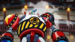 ワンピースアニメ 1019話 フランキー将軍 かっこいい General Franky | ONE PIECE Episode 1019