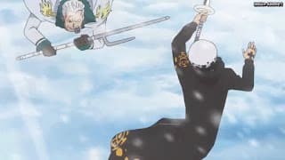 ワンピースアニメ パンクハザード編 587話 トラファルガーロー スモーカー | ONE PIECE Episode 587