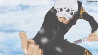 ワンピースアニメ パンクハザード編 587話 トラファルガー・ロー かっこいい トラ男 Trafalgar Law | ONE PIECE Episode 587