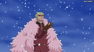 ワンピースアニメ ドレスローザ編 705話 ドフラミンゴ ドフィ DonQuixote Doflamingo | ONE PIECE Episode 705