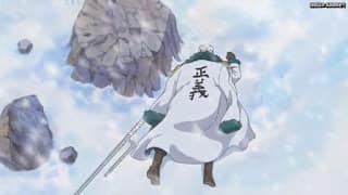 ワンピースアニメ パンクハザード編 587話 スモーカー | ONE PIECE Episode 587
