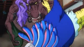 ワンピースアニメ 1019話 ページワン | ONE PIECE Episode 1019