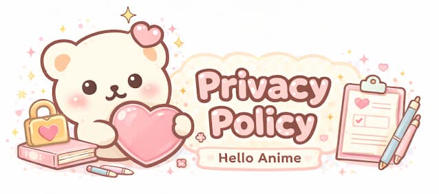 ハローアニメ Privacy Policy