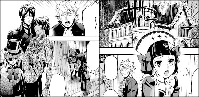 黒執事 漫画 129話 ネタバレ 感想 サリヴァン ヴォルフ サリヴァン セバスチャン ソーマ Black Butler Chapter 129 Ciel