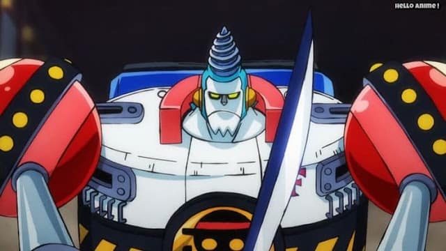 ワンピースアニメ 1019話 フランキー将軍 フラン剣 かっこいい General Franky | ONE PIECE Episode 1019
