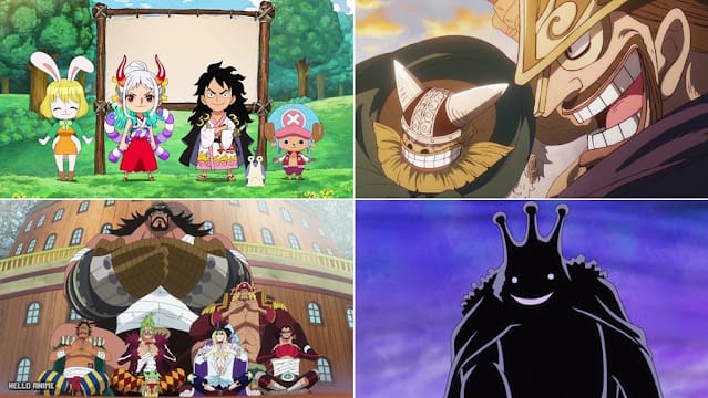 ワンピース アニメ 巨人族 総集編 ドリー ブロギー ハイルディン ロキ ヤマト モモの助 ONE PIECE Giants