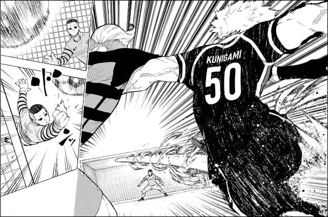 ブルーロック 漫画 159話 スペイン戦 ネタバレ 感想 國神錬介 Blue Lock Chapter 159