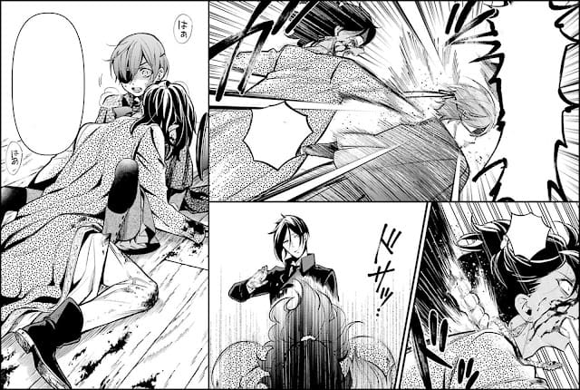 黒執事 漫画 128話 ネタバレ 感想 シエル セバスチャン ソーマ Black Butler Chapter 128