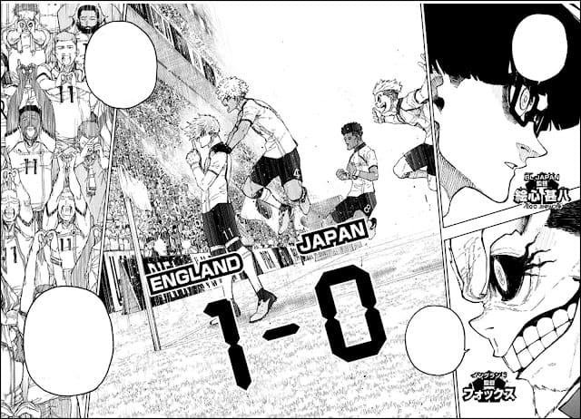 ブルーロック 第357話 ネタバレ 感想 テディ ゴール 絵心 イングランド監督 フォックス Blue Lock Chapter 357